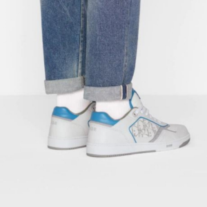 Alternative view of Giày Dior B27 Low Top Sneaker 'Blue White' 3SN272ZIJ-H165