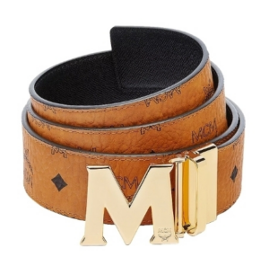 Alternative view of Thắt lưng MCM Claus M Reversible Belt Visetos Cognac MXB6AVI04CO001