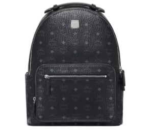 Túi MCM Stark Backpack Visetos Black MMKAAVE07BK001