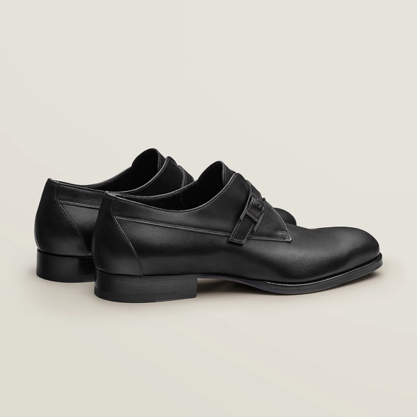 Giày Hermes Boris Derby 'Black' H212986ZH02430 - Ảnh 2