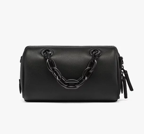 Túi MCM Boston Bag in Chain Leather MWBCSSX01BK001 - Ảnh 2