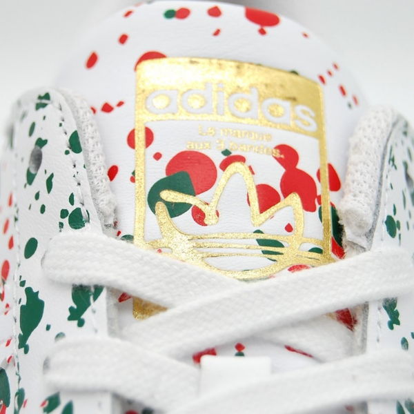 Giày Adidas Superstar 'Splashes Splatter Drips White' FX5537 - Ảnh 4