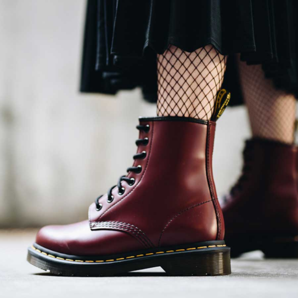 Giày Dr. Martens 1460 Smooth Boot 'Cherry Red' 10072600 - Ảnh 2