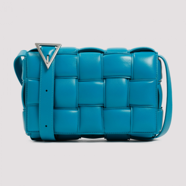 Túi Bottega Veneta Padded Intreccio Leather Ccross-body Bag 591970-VCQR1-4634 - Ảnh 2