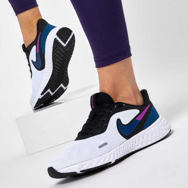 Giày Nike Revolution 5 White Valerian Blue BQ3207-102 - Ảnh 3