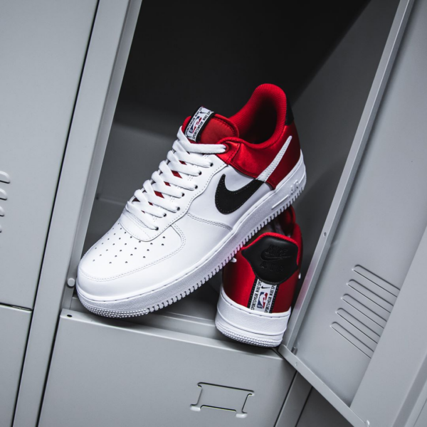 Giày Nike NBA x Air Force 1 '07 LV8 'Red' BQ4420-600 - Ảnh 4