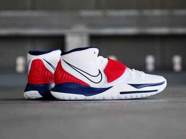 Giày Nike Kyrie 6 EP 'USA White' BQ4631-102 - Ảnh 6