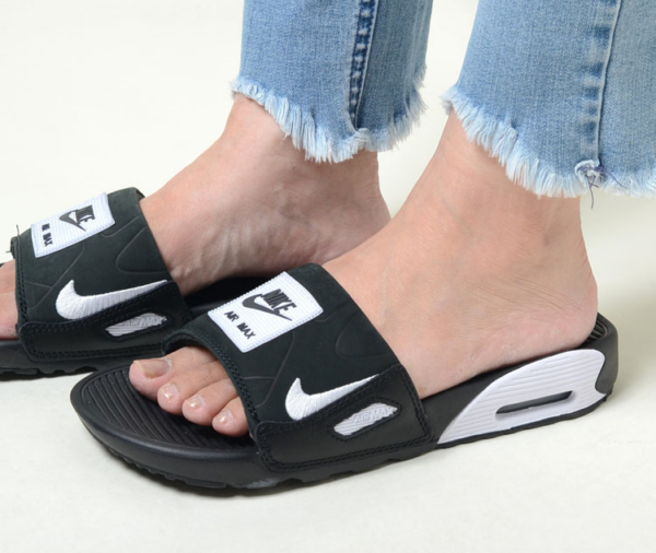 Dép Nike Air Max 90 Slide 'Black' BQ4635-002 - Ảnh 4