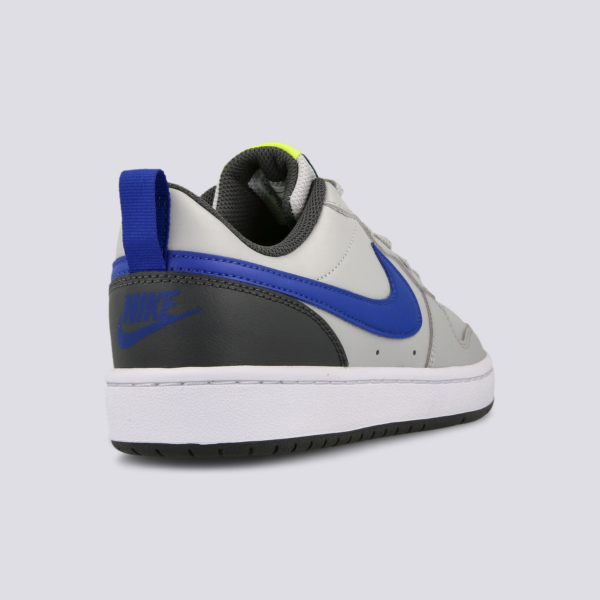 Giày Nike Court Borough Low 2 GS 'Grey Fog Game Royal' BQ5448-012 - Ảnh 4