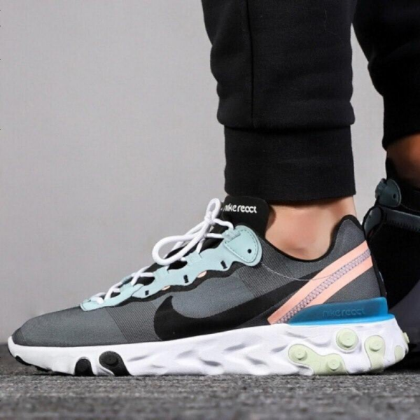 Giày Nike React Element 55 'Ocean Cube' BQ6166-300 - Ảnh 2