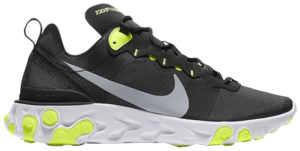 Giày Nike React Element 55 'Black Volt' BQ6166-001