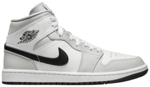 Giày Nike Wmns Air Jordan 1 Mid 'Light Smoke Grey' BQ6472-015