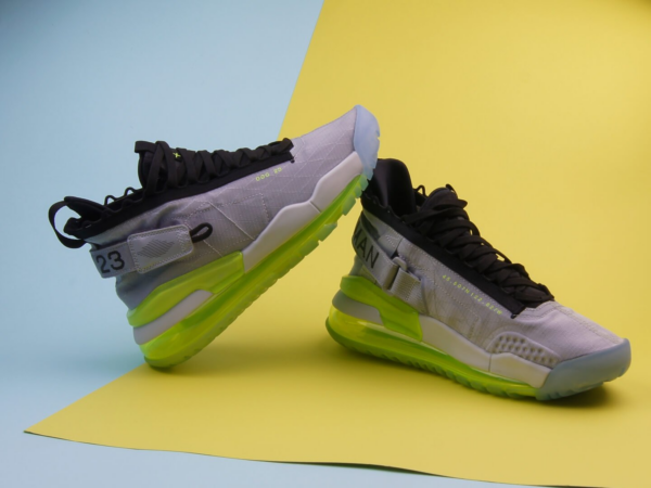 Giày Nike Jordan Proto Max 720 'Aluminum Grey Neon' BQ6623-007 - Ảnh 6