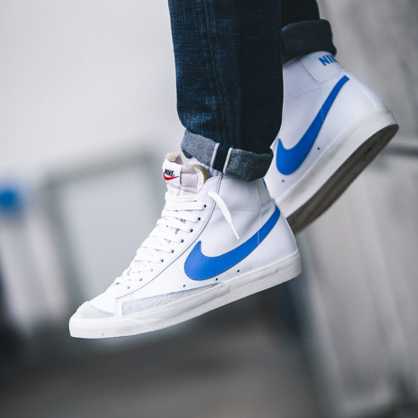 Giày Nike Blazer Mid '77 Vintage 'Pacific Blue' BQ6806-400 - Ảnh 3