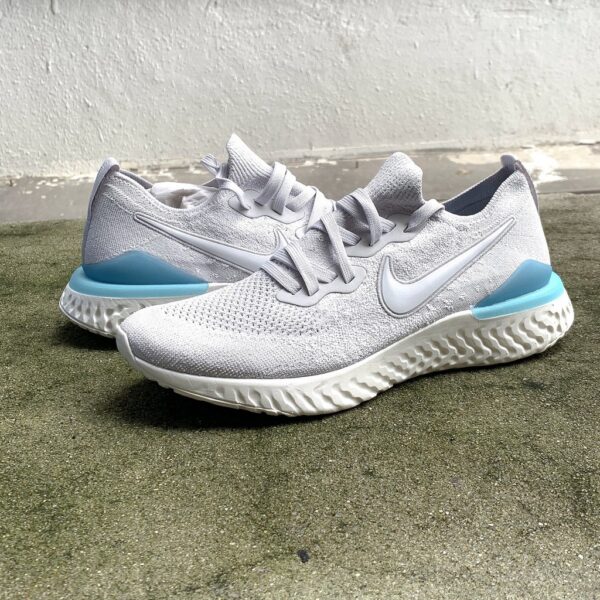 Giày Nike Epic React Flyknit 2 'Vast Grey Blue Lagoon' BQ8928-006 - Ảnh 3