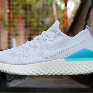 Alternative view of Giày Nike Epic React Flyknit 2 'Vast Grey Blue Lagoon' BQ8928-006