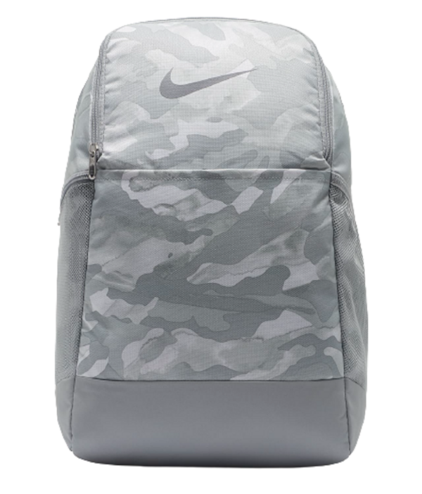 Balo Nike Brasilia 9.0 Printed Training Backpack Grey Camo BA6334-078