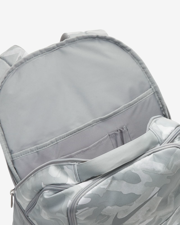 Balo Nike Brasilia 9.0 Printed Training Backpack Grey Camo BA6334-078 - Ảnh 2
