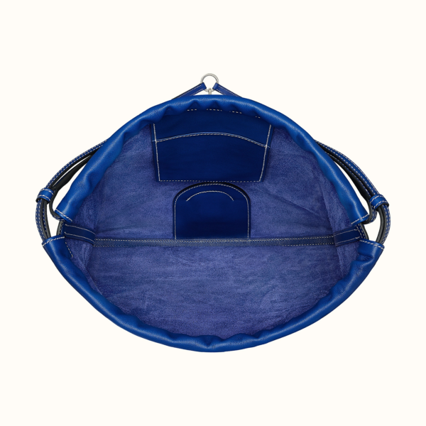 Túi Hermes Bridado Backpack- Bleu 'Blue' 077763CK7T - Ảnh 2
