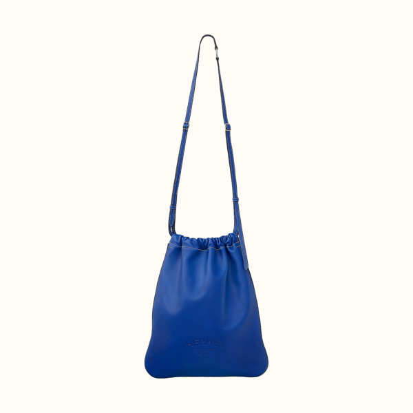 Túi Hermes Bridado Backpack- Bleu 'Blue' 077763CK7T - Ảnh 5