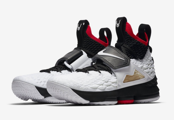 Giày Nike LeBron 15 'Diamond Turf' PE AO9144-100 - Ảnh 4