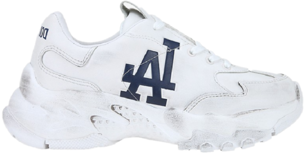 Giay MLB Bigball Chunky Vintage LA Dodgers 'White' 32SHC7011-07W