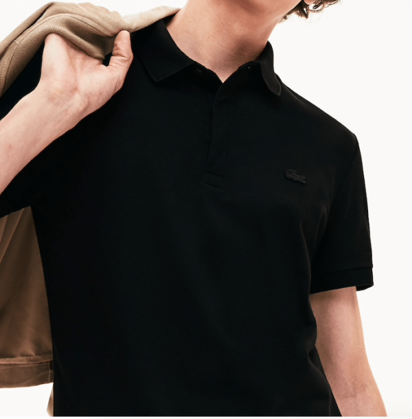 Áo Lacoste Men's Paris Polo Shirt Regular Fit Stretch Cotton Pique PH5522-10-031 - Ảnh 4