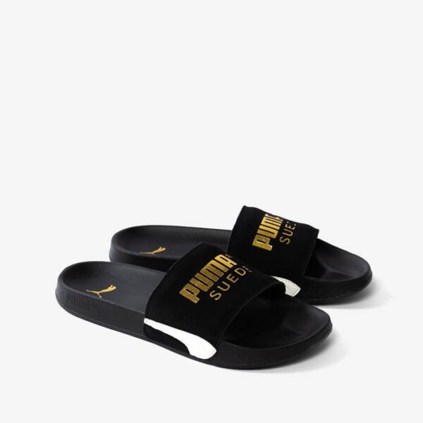 Dép Puma Leadcat FTR Suede Classic Slide 'Black' 372277-01 - Ảnh 5