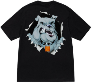 Ao Stussy Bulldog Ripper Tee 'Black'