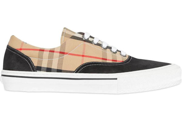 Giày Burberry Cotton Suede Vintage Check 80163011
