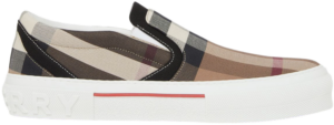 Giay Burberry Checked Slip-on 'Brown' 8056762