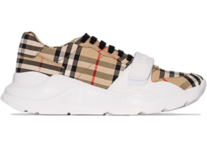Giày Burberry Vintage Check Cotton Beige 80202821