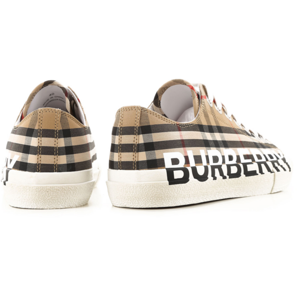 Giày Burberry Logo Print Vintage Check Sneakers 8024301 - Ảnh 9