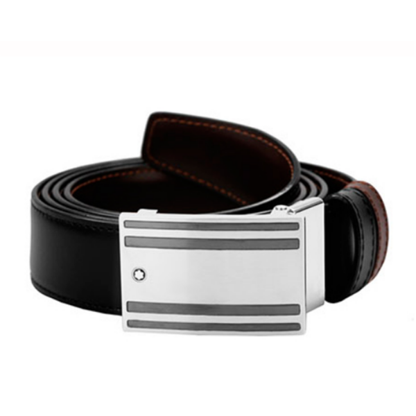 Dây Lưng Montblanc 'Black Brown' 115478 - Ảnh 2