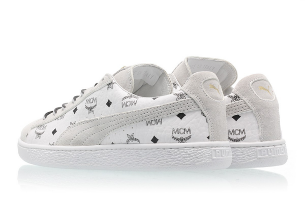 Giày Puma MCM x Suede 'Whisper White' 366299-02 - Ảnh 3