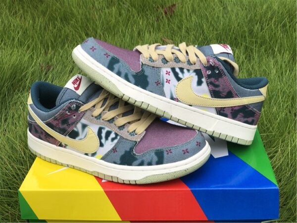 Giày Nike Dunk Low 'Community Garden' CZ9747-900 - Ảnh 8