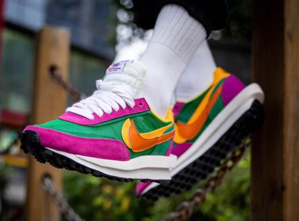 Giày Nike Sacai x LDWaffle 'Pine Green' BV0073-301 - Ảnh 9