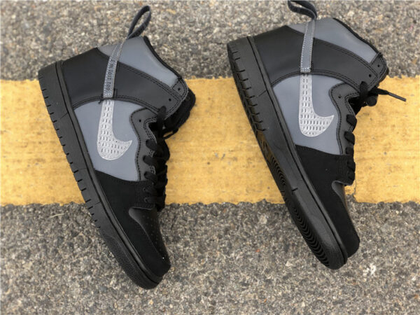 Giày Nike Forty Percent Against Rights x Nike Dunk High SB 'Black' BV1052-001 - Ảnh 6