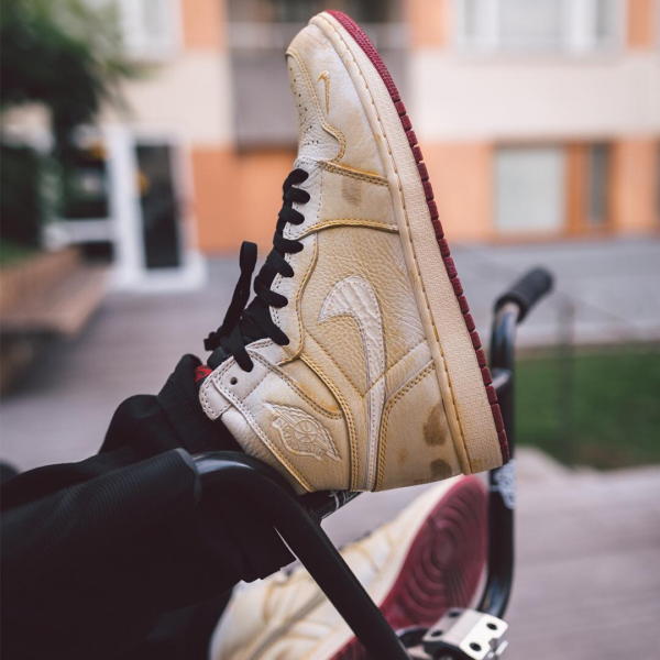 Giày Nike Nigel Sylvester x Air Jordan 1 Retro High OG 'Nigel Sylvester' BV1803-106 - Ảnh 3