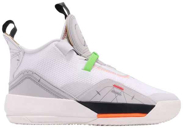 Giày Nike Air Jordan 33 PF 'Vast Grey' BV5072-004