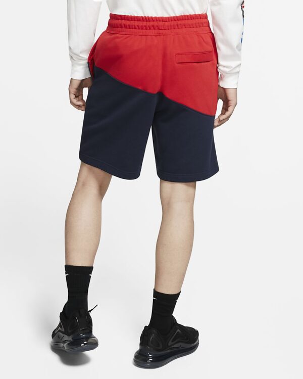 Quần Nike Sportswear Swoosh French Terry Navy Red Short BV5310-657 - Ảnh 4