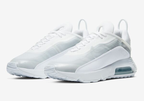 Giày Nike Air Max 2090 'Triple White' BV9977-100 - Ảnh 6