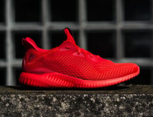 Alternative view of Giày Adidas Alphabounce EM M 'All Red' BW1202