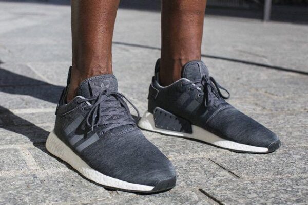 Giày Adidas Sneakersnstuff x NMD R2 'Grey Melange' BY2789 - Ảnh 5