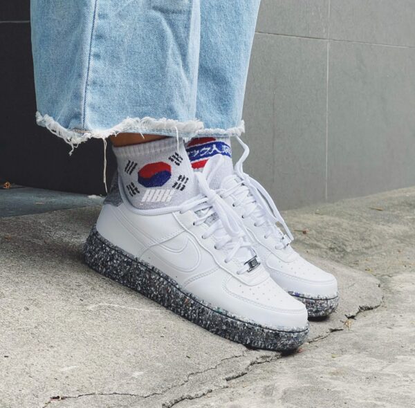 Giày Nike Air Force 1 GS 'Recycled Wool Pack White' DB2813-100 - Ảnh 2