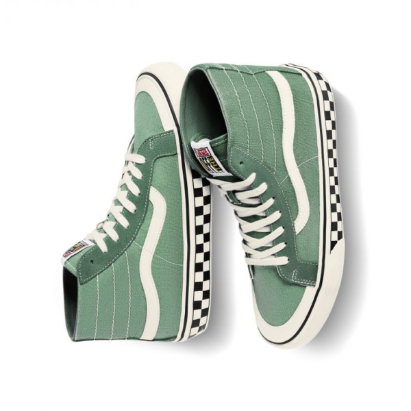 Giày Vans Sk8-Hi 138 Decon SaltWash 'Green' VN0A3MV10DR - Ảnh 4
