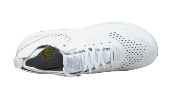 Giày New Balance 580 All White MRT580DE - Ảnh 3