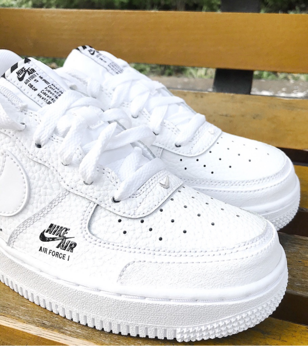 Giày Nike Air Force 1 GS Mini Logo CV9604-100 - Ảnh 6