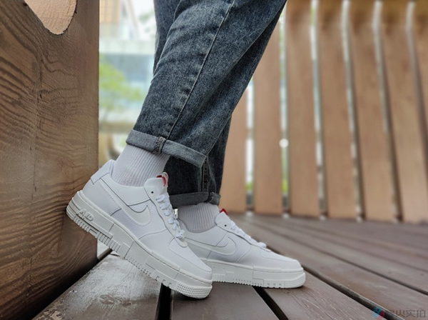 Giày Nike Air Force 1 Pixel 'Summit White' CK6649-105 - Ảnh 5