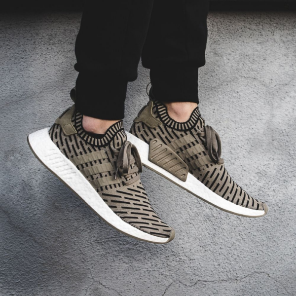 Giày Adidas NMD_R2 Primeknit 'Trace Cargo' BA7198 - Ảnh 2